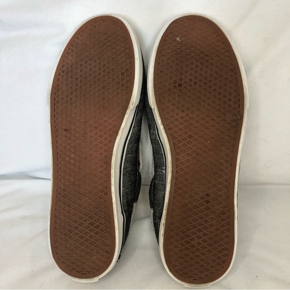 VANS Faded Black Canvas Beach Loafers Size Mens 6, Womens 7.5 - Picture 8 of 10
